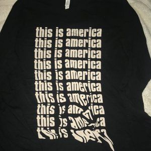 Childish Gambino This Is America Tour Shirt L